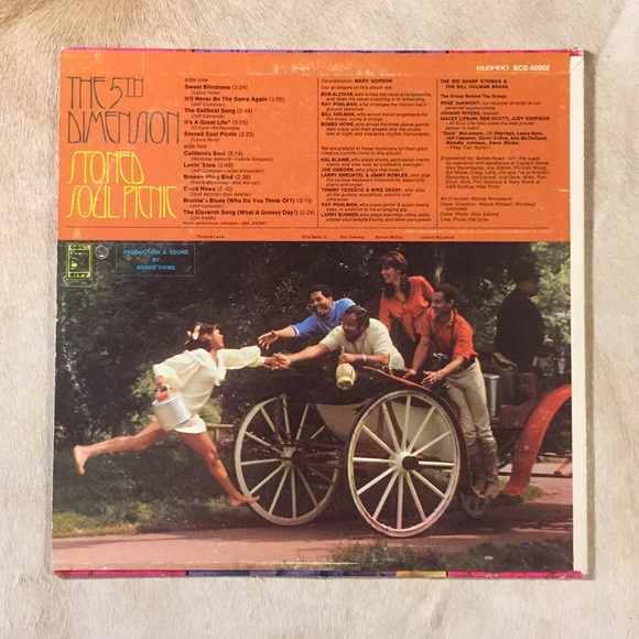 The 5th Dimension - “Stones Soul Picnic” Vinyl LP - Picture 2 of 5